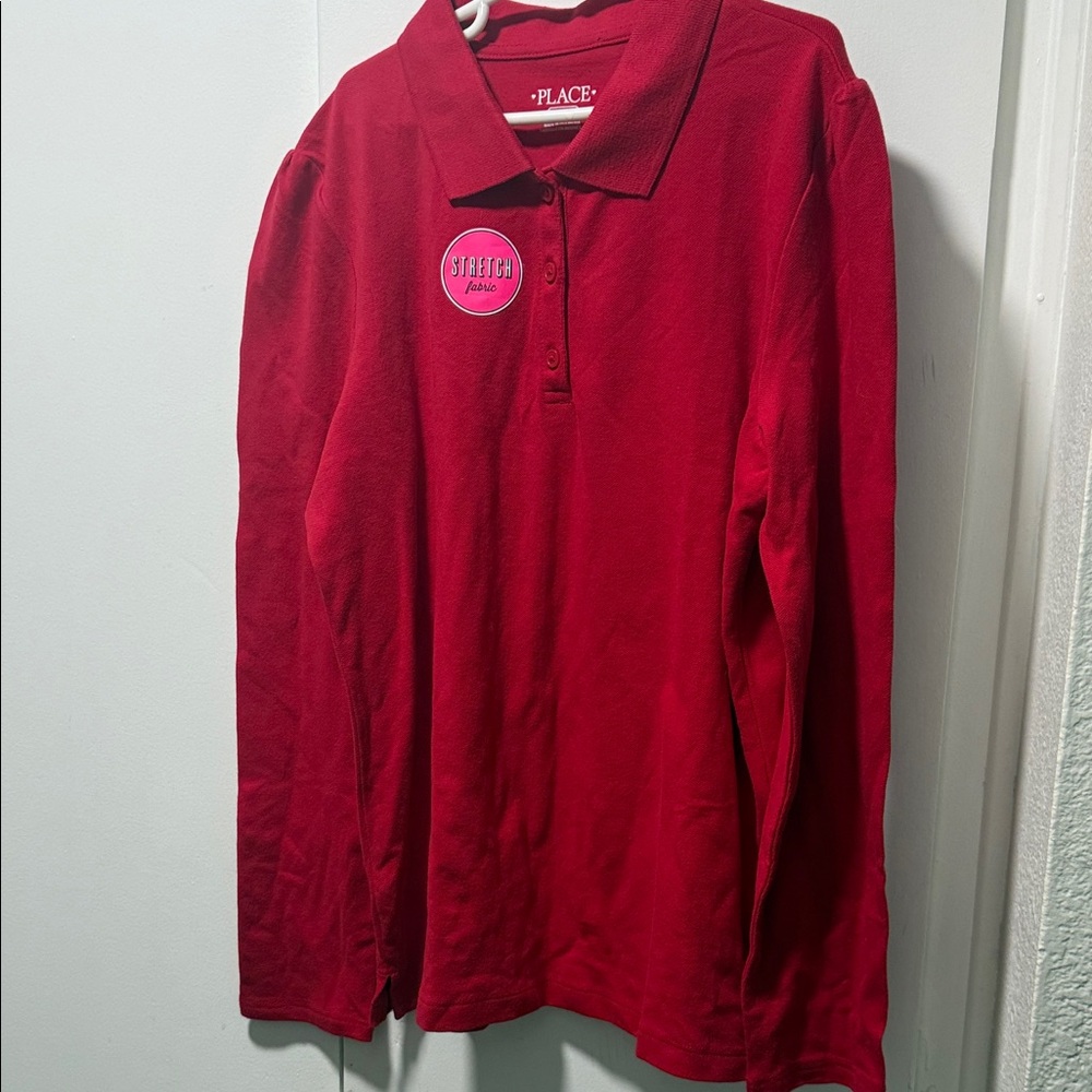 NWT Place Red Kids Polo Shirt